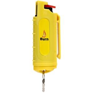 Max Strength Burn Pepper Spray Keychain - Yellow