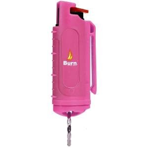Burn Pepper Spray Keychain - Max Strength Pink