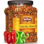 Dehydrated Red and Green Bell Peppers Mix 16 Oz