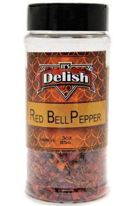 Dried Red Bell Peppers, Medium Jar