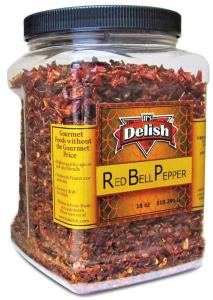 Dried Red Bell Pepper – 18 Oz Jumbo Pack