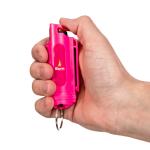 Burn Pepper Spray Keychain - Max Strength Pink