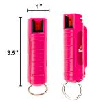 Burn Pepper Spray Keychain - Max Strength Pink
