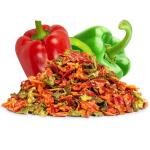 Dehydrated Red and Green Bell Peppers Mix 16 Oz
