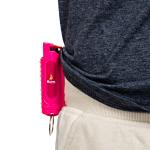 Burn Pepper Spray Keychain - Max Strength Pink