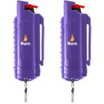 Max Strength Burn Pepper Spray Keychain - 2 Pack