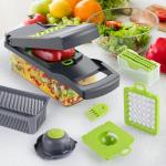 12-in-1 Vegetable Chopper with 8 Blades
