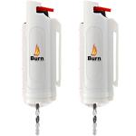 Max Strength Burn Pepper Spray Keychain - 2 Pack