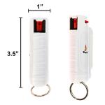 Max Strength Burn Pepper Spray Keychain - 2 Pack
