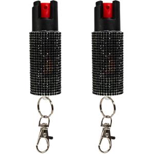 BURN Max Strength Pepper Spray - Black 2 Pack