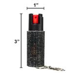 BURN Max Strength Pepper Spray - Black 2 Pack