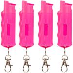 BURN Pepper Spray 1/2oz Pink - 4 Pack