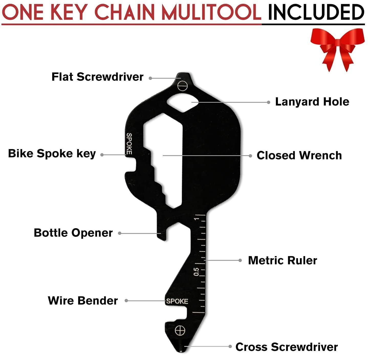 13-in-1 Survival Multi Tool for Camping