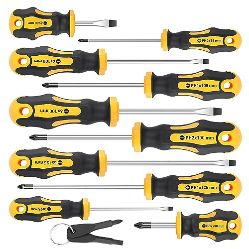 10-Piece Magnetic Screwdriver Set by Amartisan