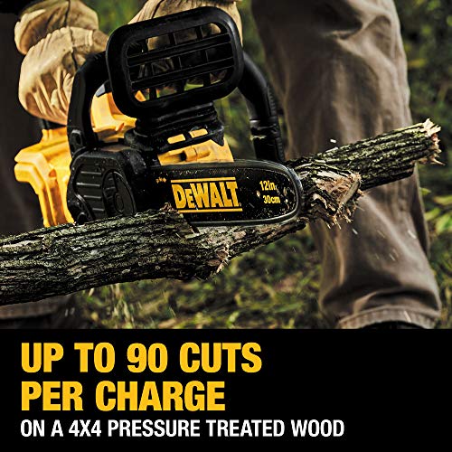 DEWALT 20V MAX XR Chainsaw with 5Ah Battery