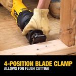 DEWALT 20V MAX Reciprocating Saw, Variable Speed, Black/Clear