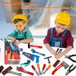Kids 21-Piece Toy Tool Set with Storage Box