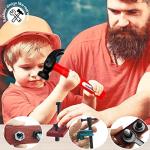 Kids 21-Piece Toy Tool Set with Storage Box