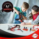 Playkidz 22-Piece Kids Tool Set with Drill