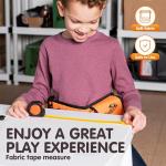 19-Piece Kids Tool Set with Electronic Drill