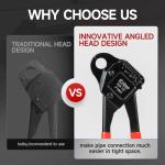 iCrimp F1807 PEX Pipe Crimping Tool Set