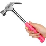 39-Piece Household Tool Set with Toolbox - Pink