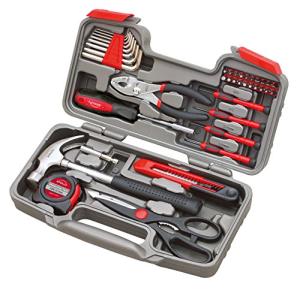 Apollo Tools 39-Piece Home Tool Set in Toolbox