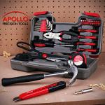 Apollo Tools 39-Piece Home Tool Set in Toolbox