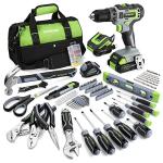 WORKPRO 20V Cordless Drill and 157PCS Tool Set