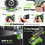 WORKPRO 20V Cordless Drill and 157PCS Tool Set