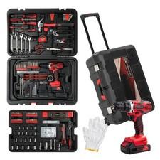 KINGTOOL 286 PCS Cordless Tool Set with Drill