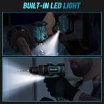 SEESII 21V Cordless Drill and Impact Driver Combo