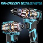 SEESII 21V Cordless Drill and Impact Driver Combo