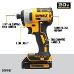 DEWALT 20V MAX Cordless Drill and Impact Driver Kit
