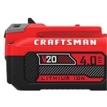 CRAFTSMAN V20 4Ah Lithium Ion Battery 2-Pack