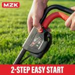 MZK 20V Brushless Cordless Lawn Mower with Batteries