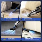 MONOZEL Portable Cordless Car Vacuum and Air Duster