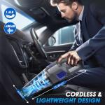 GXZSK Cordless Handheld Car Vacuum with Strong Suction