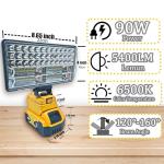 Dewalt 20V Cordless 90W LED Work Light
