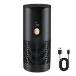 Compact Cordless Car Air Purifier with LCD Display