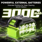 WOKEGI Powerful Cordless Handheld Car Vacuum