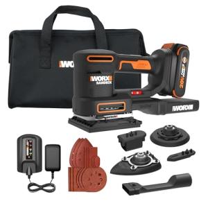 WORX 20V Cordless Sander with 5-in-1 Features