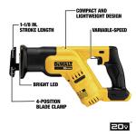 DEWALT 20V MAX Cordless Reciprocating Saw, Compact