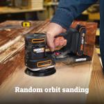 WORX 20V Cordless Sander with 5-in-1 Features