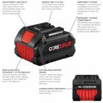 Bosch 18V CORE High Power Battery 2-Pack