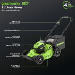 Greenworks 80V 21" Brushless Cordless Lawn Mower