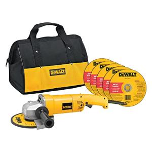 DEWALT 7-Inch Angle Grinder Tool Kit with Bag