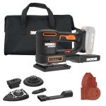 WORX 20V Cordless Sander with 5-in-1 Features