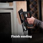 WORX 20V Cordless Sander with 5-in-1 Features