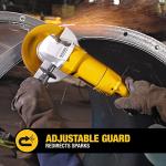 DEWALT 7-Inch Angle Grinder Tool Kit with Bag